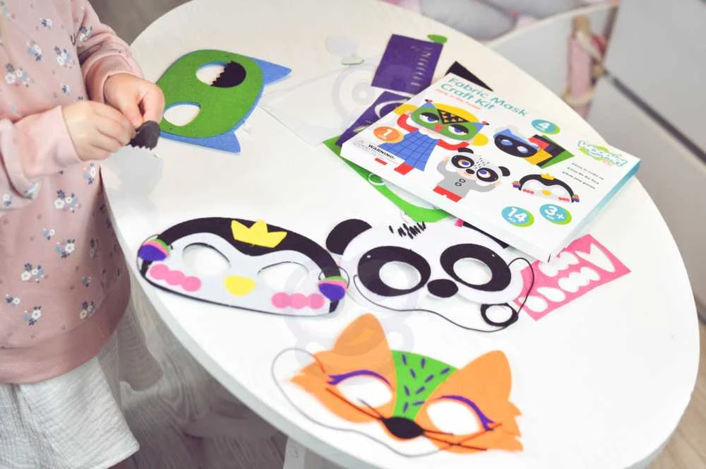 Woopie Artfun WOOPIE Kūrimo Rinkinys Kaukė Vilkimo Rinkinys 4 vnt.