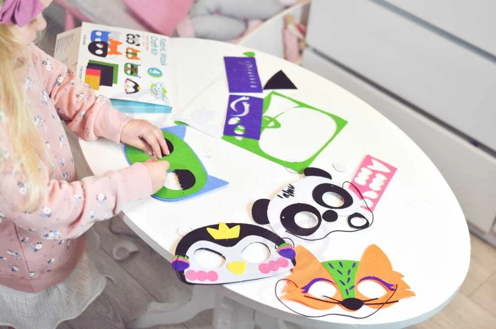 Woopie Artfun WOOPIE Kūrimo Rinkinys Kaukė Vilkimo Rinkinys 4 vnt.