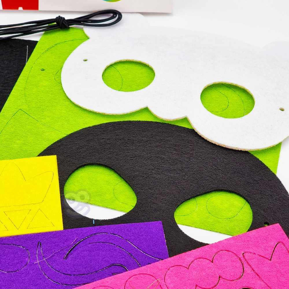 Woopie Artfun WOOPIE Kūrimo Rinkinys Kaukė Vilkimo Rinkinys 4 vnt.