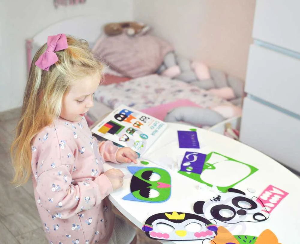 Woopie Artfun WOOPIE Kūrimo Rinkinys Kaukė Vilkimo Rinkinys 4 vnt.