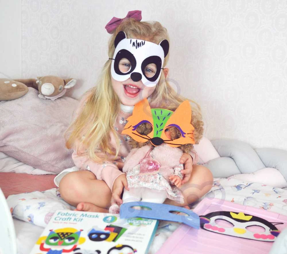 Woopie Artfun WOOPIE Kūrimo Rinkinys Kaukė Vilkimo Rinkinys 4 vnt.