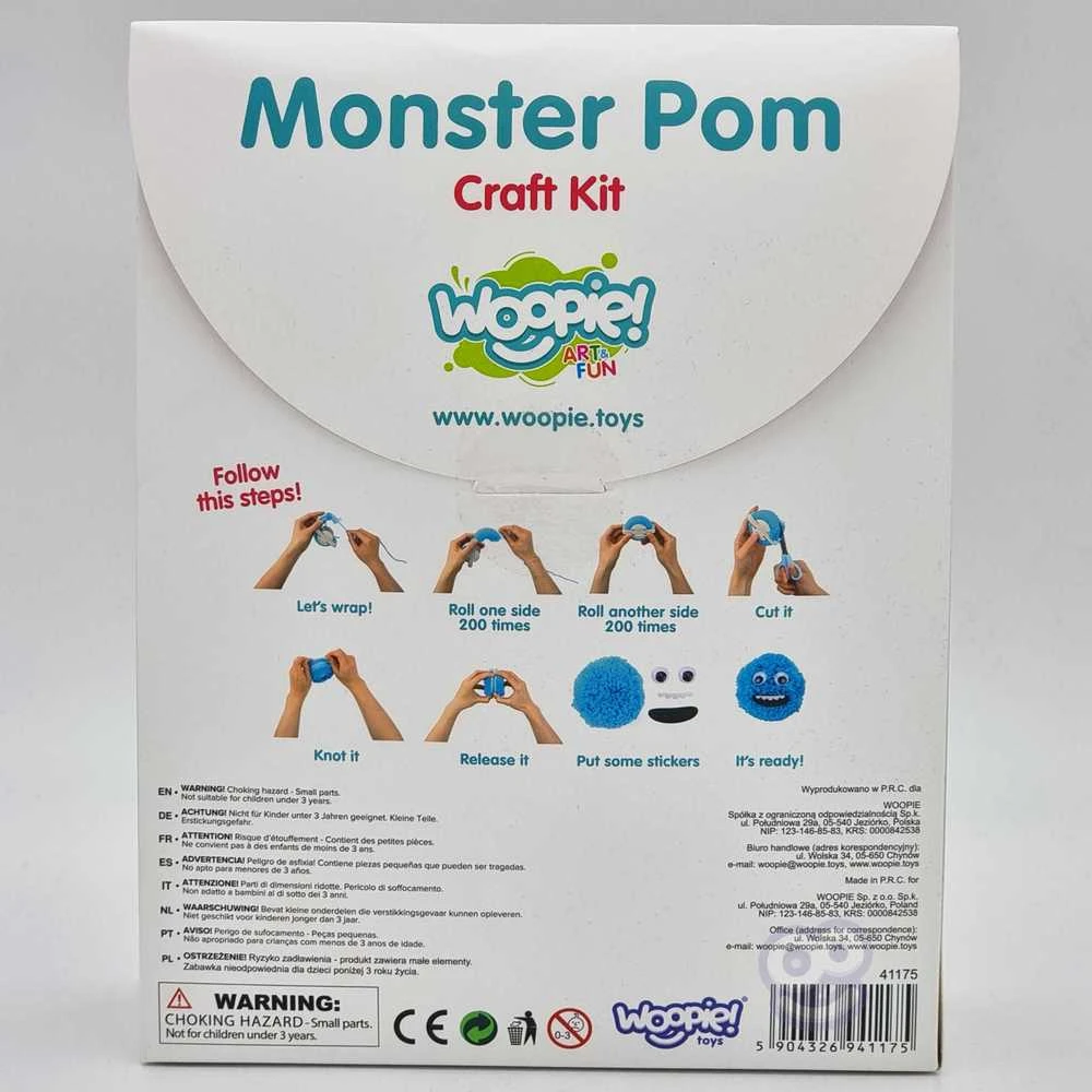 Woopie Artfun Monstrų kūrimo rinkinys