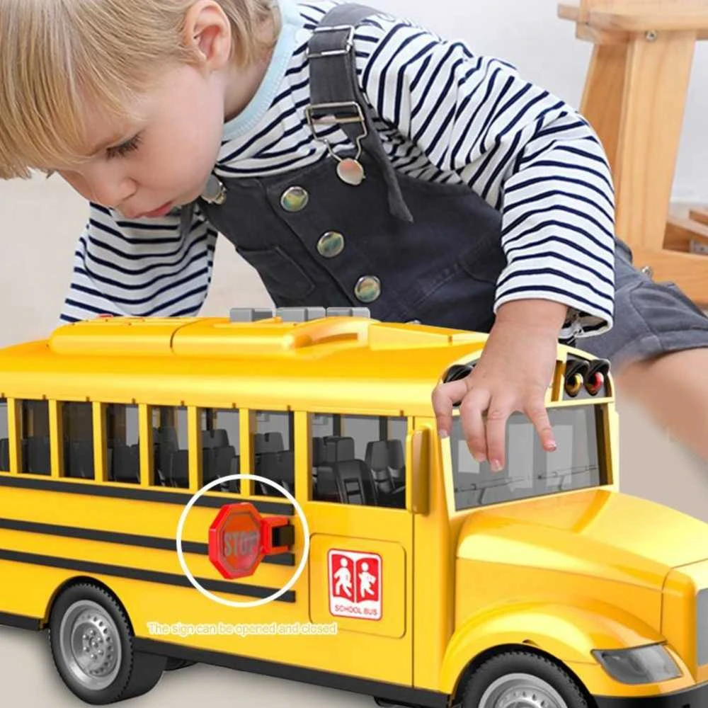 WOOPIE Interaktyvus Elektrinis Autobusas 1:20 Su Garso Efektais