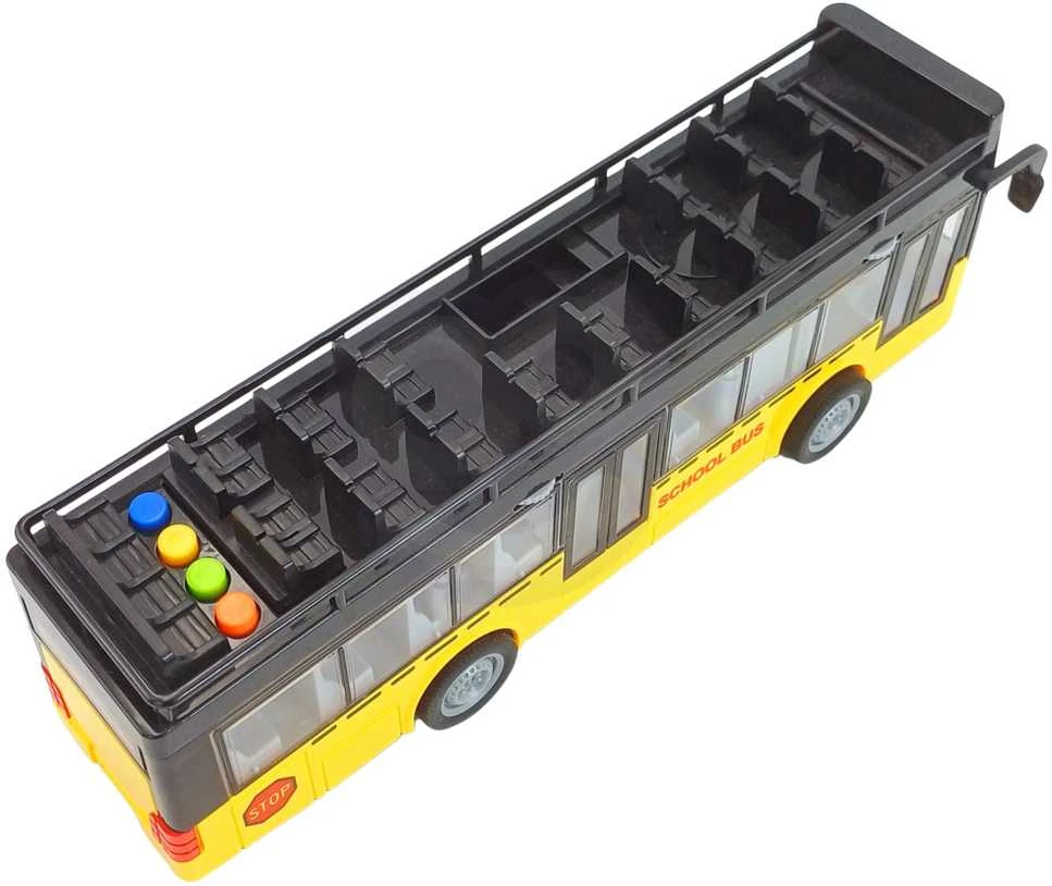 WOOPIE Autobusas su Šviesomis ir Atidaromomis Durimis