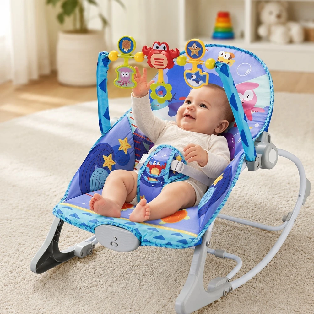 WOOPIE BABY 2 in 1 gultukas krabas su interaktyviomis melodijomis