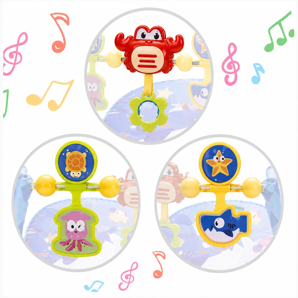 WOOPIE BABY 2 in 1 gultukas krabas su interaktyviomis melodijomis