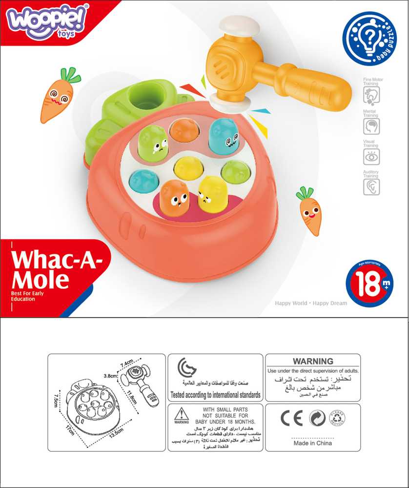 Woopie Baby WOOPIE Vaikų Žaidimas Pataikyk į Moliūgą