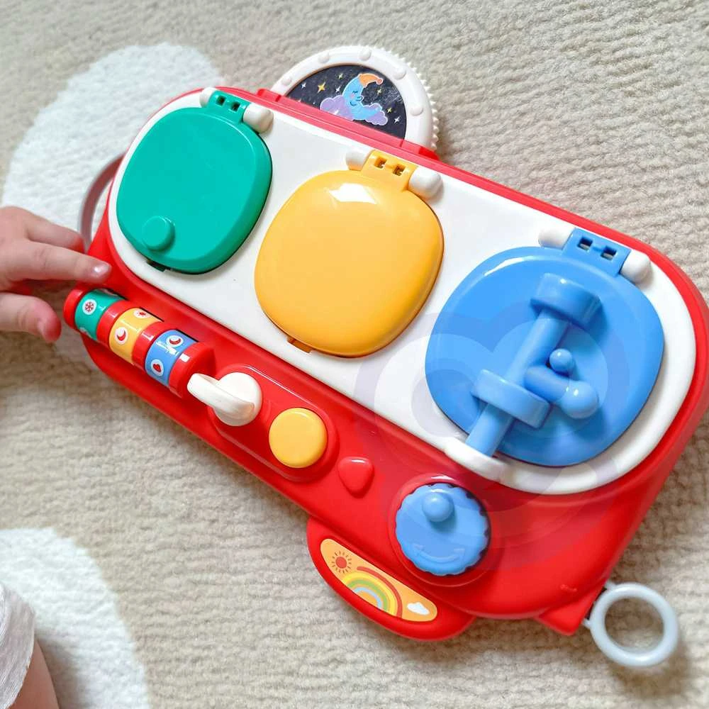 Interaktyvi manipuliacinė edukacinė žaislų lenta WOOPIE BABY
