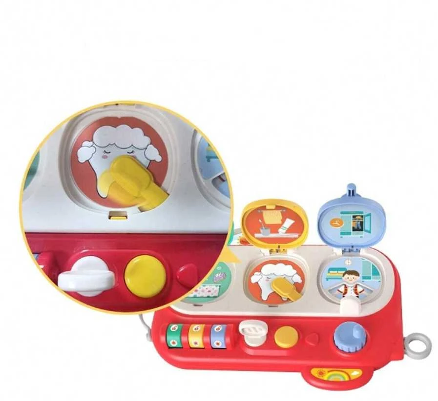 Interaktyvi manipuliacinė edukacinė žaislų lenta WOOPIE BABY