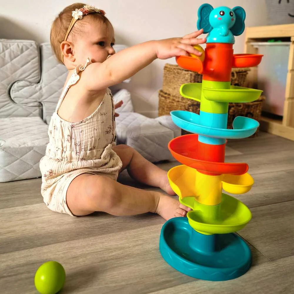 WOOPIE Kulodromas Spiralė su 3 Kamuoliukais