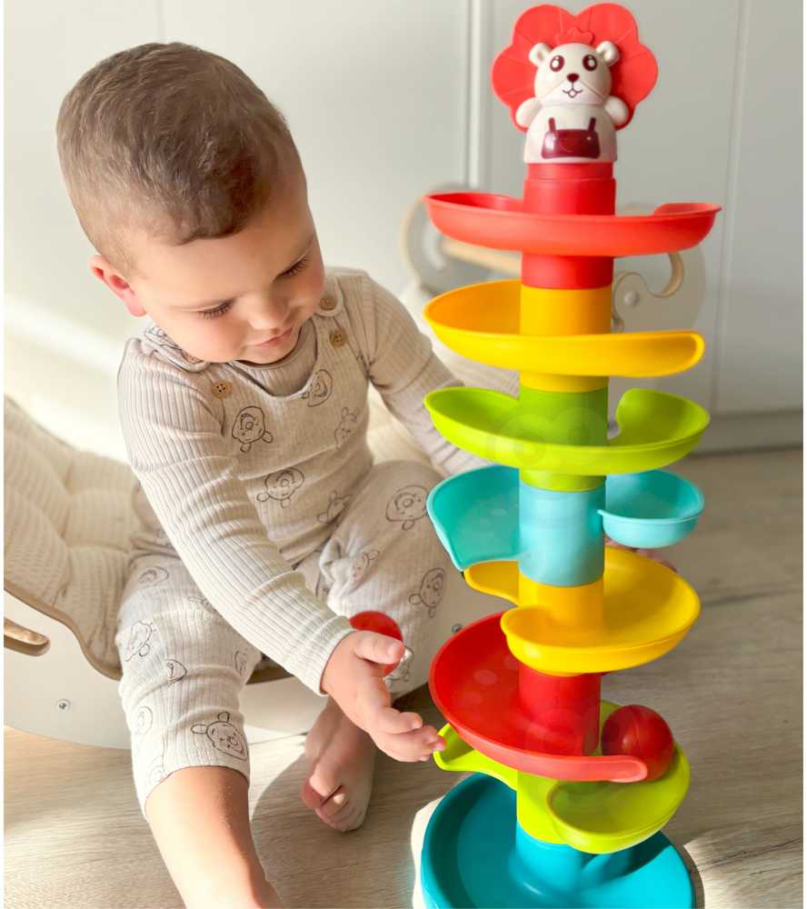 Woopie Baby WOOPIE Kulodromas Spiralė su 6 Kulkų