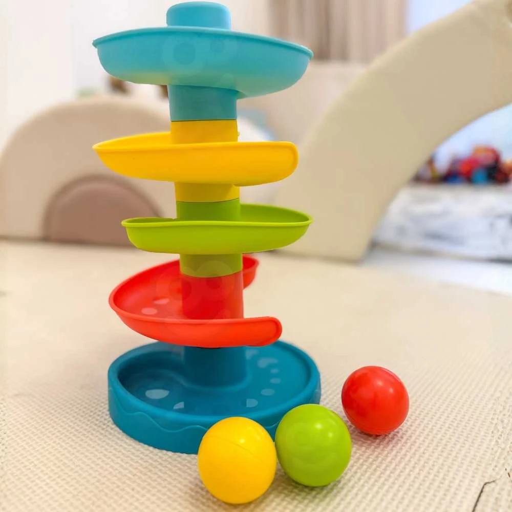 Woopie Baby WOOPIE Kulodrom Spiralė 3 Kamuoliukai