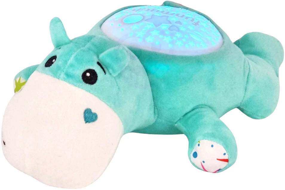 Woopie Baby Woopie Žaislas Hipopotamas 2in1: Miego Pagalbininkas su Projektoriumi