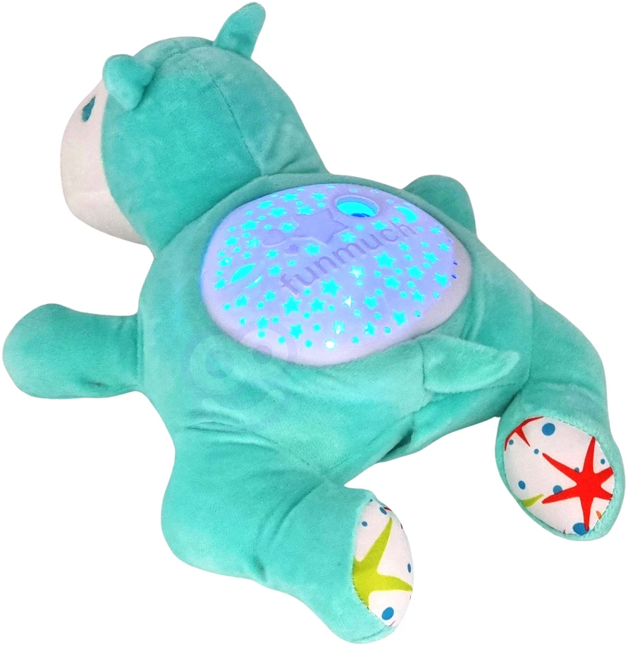Woopie Baby Woopie Žaislas Hipopotamas 2in1: Miego Pagalbininkas su Projektoriumi