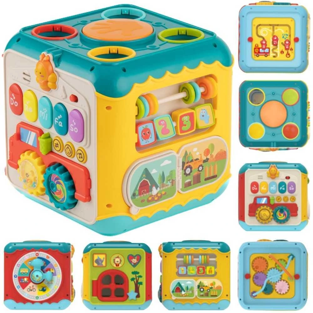 Woopie Baby WOOPIE Žaislas Aktyvumo Dėžė 6-in-1 18m+