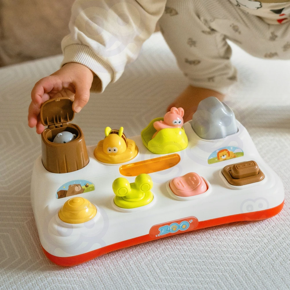 Woopie Baby WOOPIE Edukacinė Žaislas Pop Up Gyvūnai