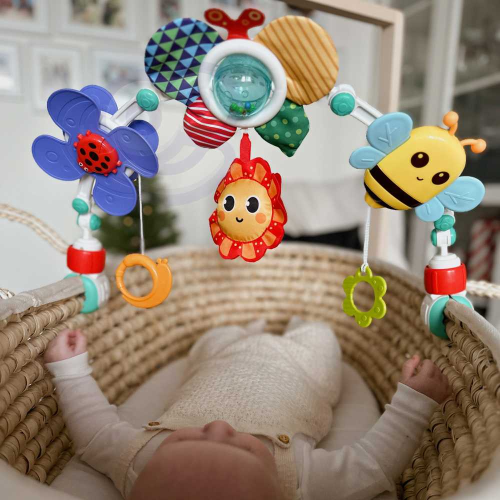 Woopie Baby WOOPIE Žaislai Lankas Su Žaislais Prie Vežimėlio Ar Lovytės