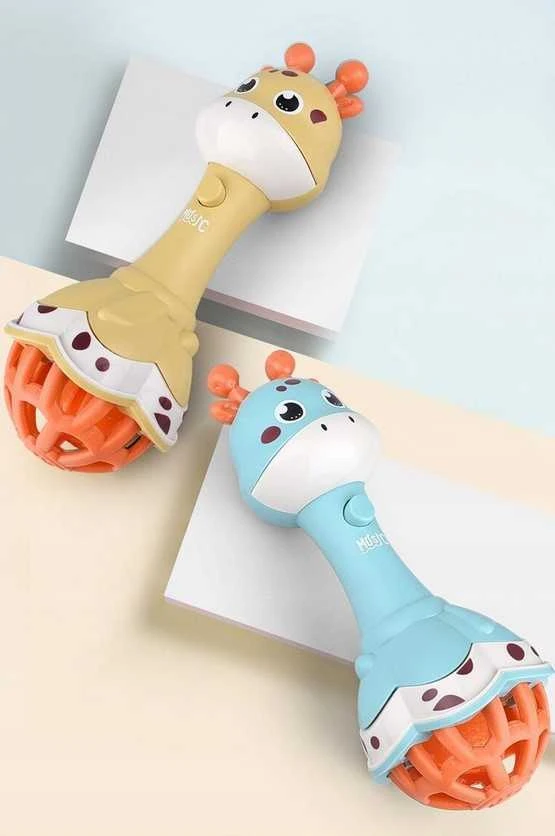 Woopie Baby WOOPIE 45227 žirafos barškutis su garsu