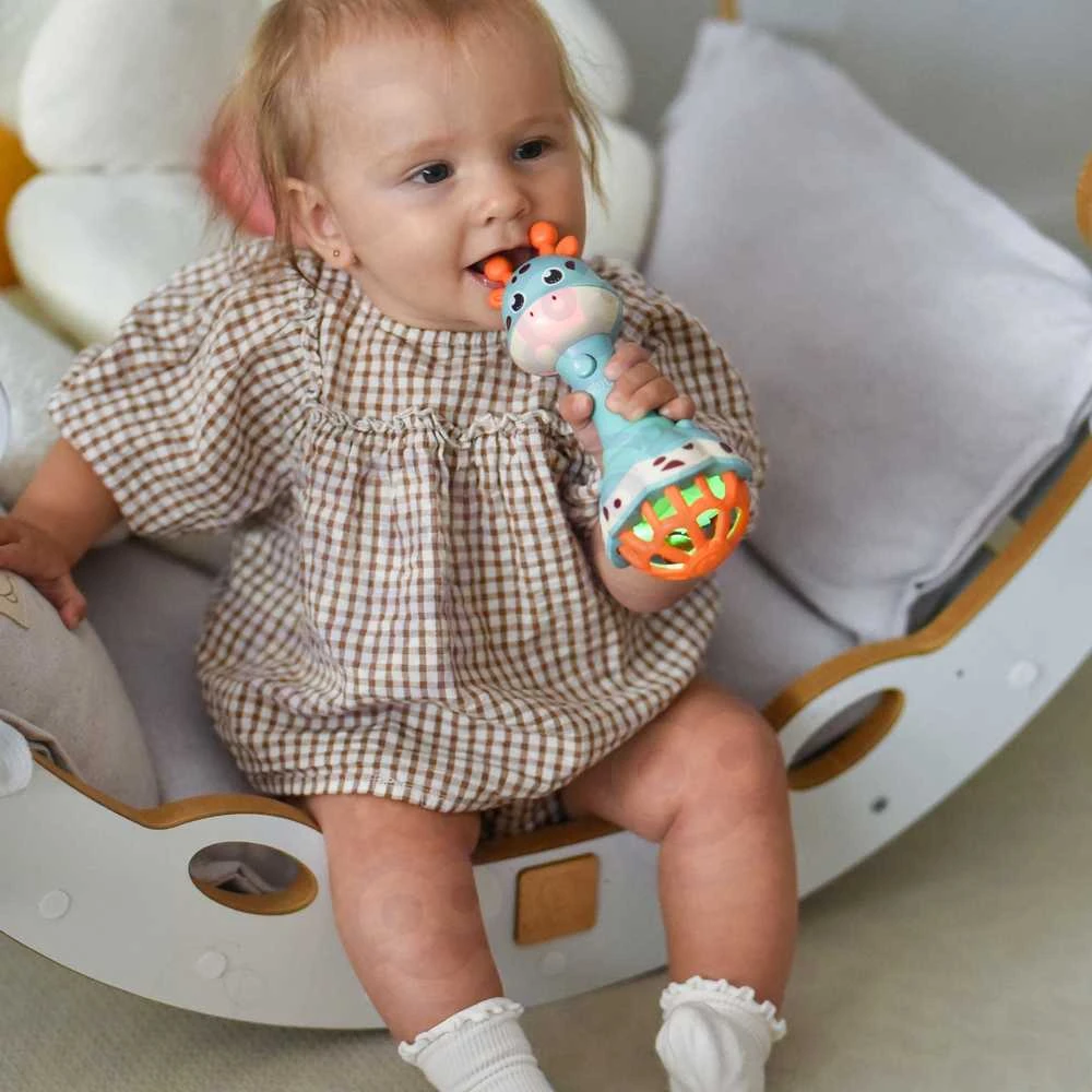 Woopie Baby WOOPIE 45227 žirafos barškutis su garsu