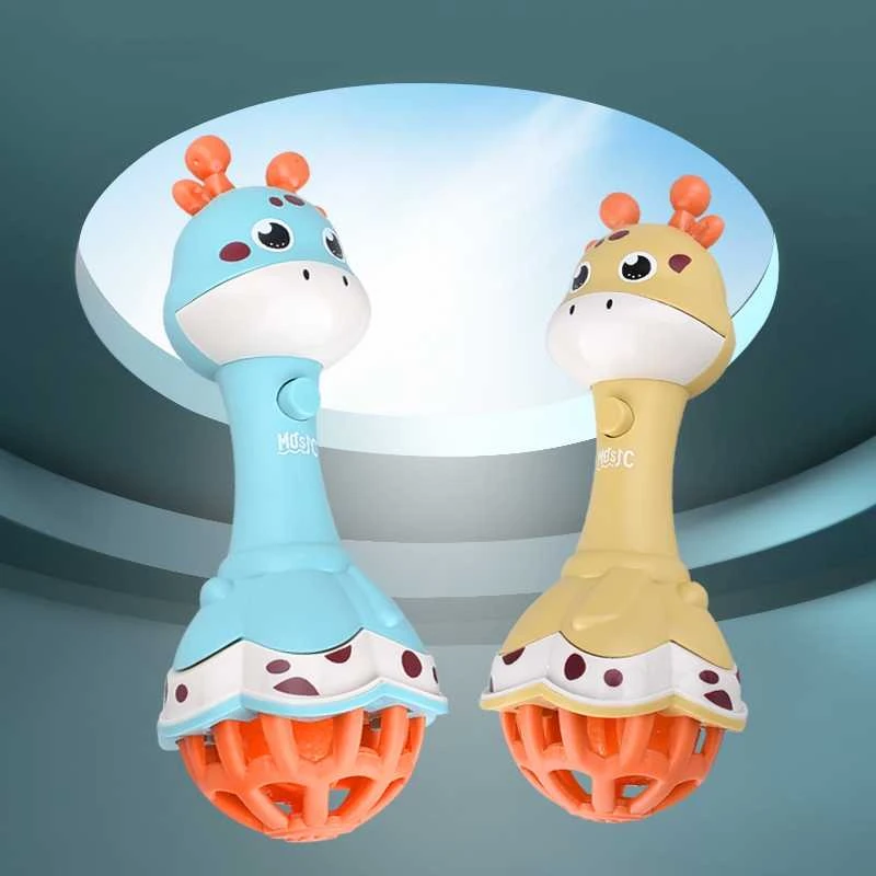 Woopie Baby WOOPIE 45227 žirafos barškutis su garsu