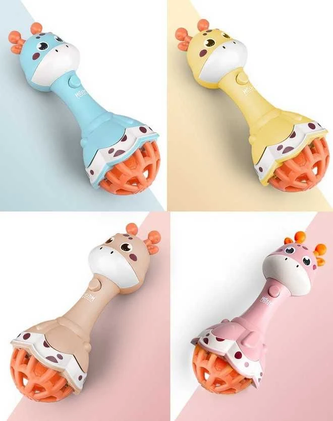 Woopie Baby WOOPIE 45227 žirafos barškutis su garsu