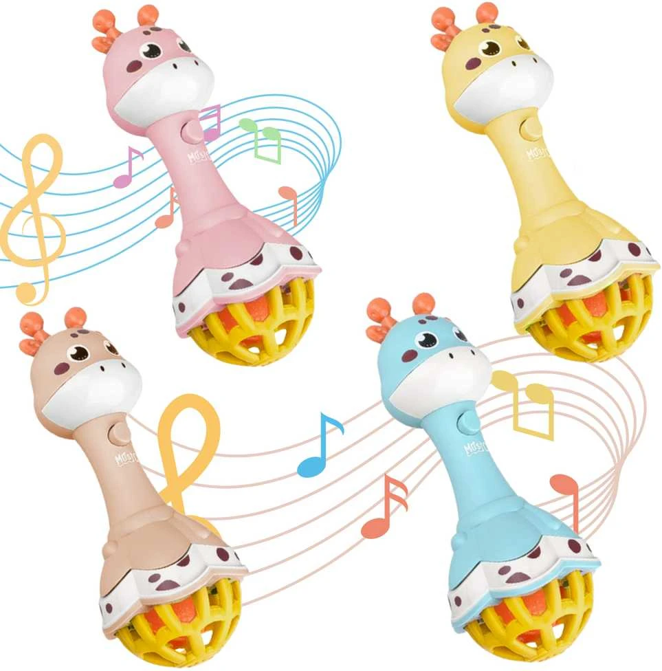 Woopie Baby WOOPIE 45227 žirafos barškutis su garsu