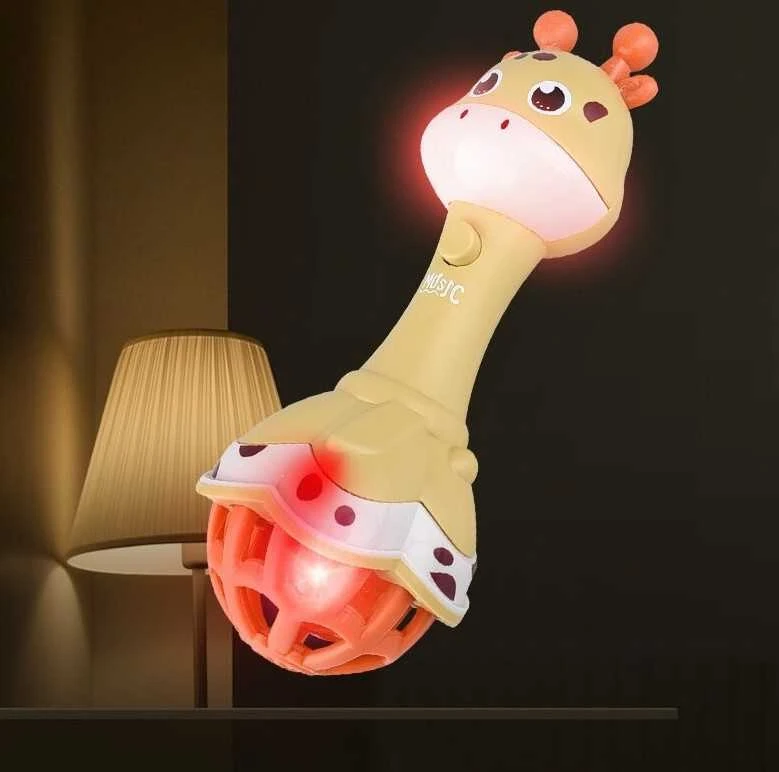 Woopie Baby WOOPIE 45227 žirafos barškutis su garsu