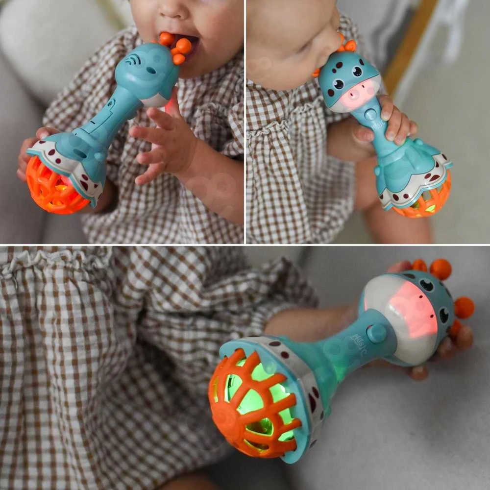 Woopie Baby WOOPIE 45227 žirafos barškutis su garsu