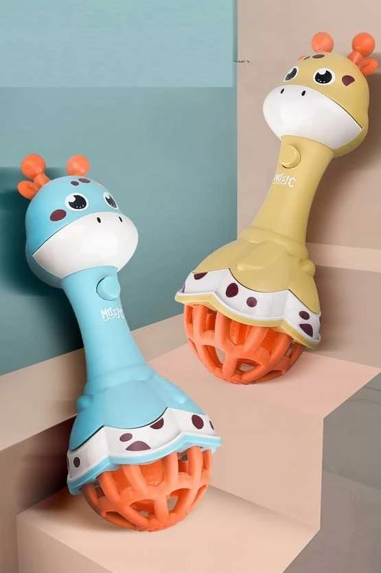Woopie Baby WOOPIE 45227 žirafos barškutis su garsu