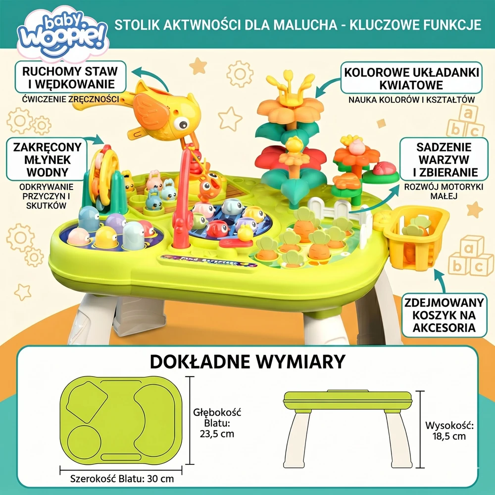 WOOPIE Interaktyvus edukacinis multistoliklis