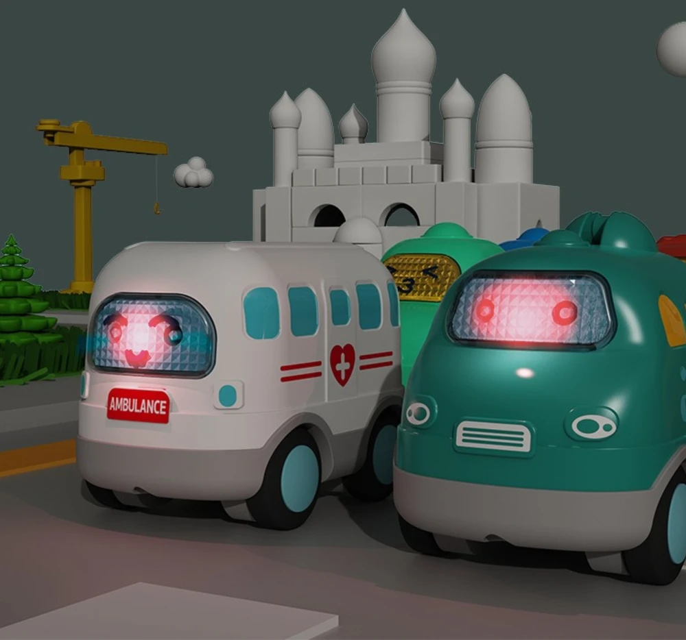 WOOPIE BABY interaktyvi greitosios pagalbos automobilio garso lemputė