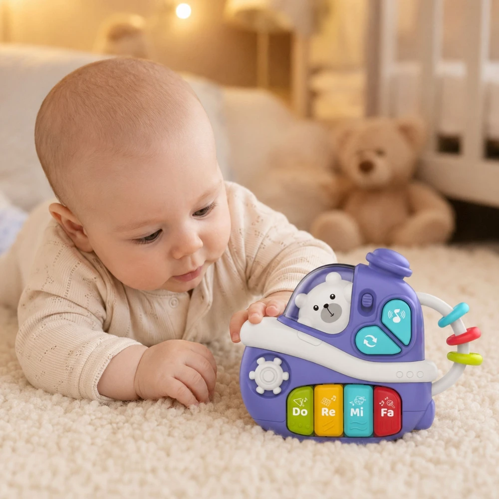 WOOPIE BABY interaktyvus muzikinis fortepijono laivas