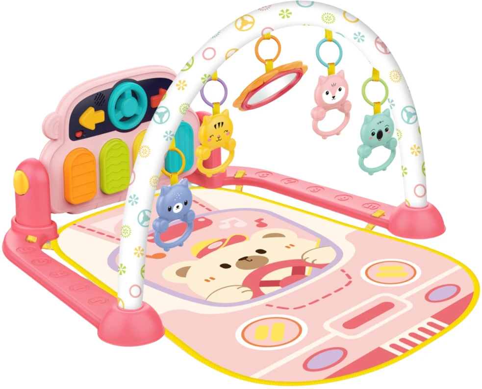 WOOPIE BABY interaktyvus pianino žaidimų kilimėlis kūdikiams 3 in 1