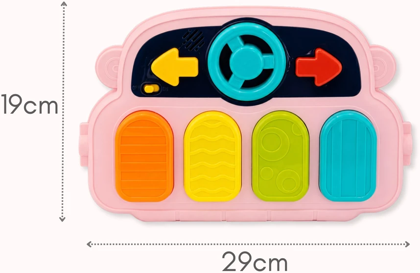 WOOPIE BABY interaktyvus pianino žaidimų kilimėlis kūdikiams 3 in 1