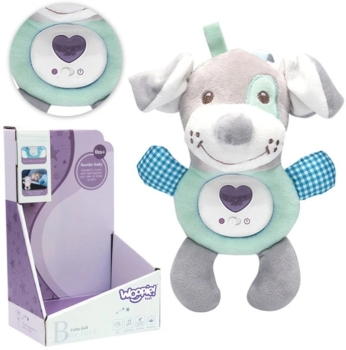 Woopie Baby WOOPIE Interaktyvi Pliušinė Lėlė - Šviesos ir Garso Pliušinis Šuo