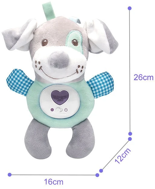 Woopie Baby WOOPIE Interaktyvi Pliušinė Lėlė - Šviesos ir Garso Pliušinis Šuo