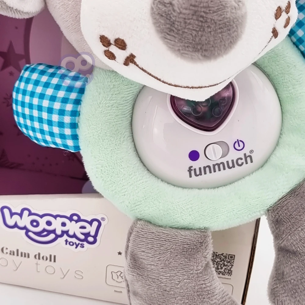 Woopie Baby WOOPIE Interaktyvi Pliušinė Lėlė - Šviesos ir Garso Pliušinis Šuo