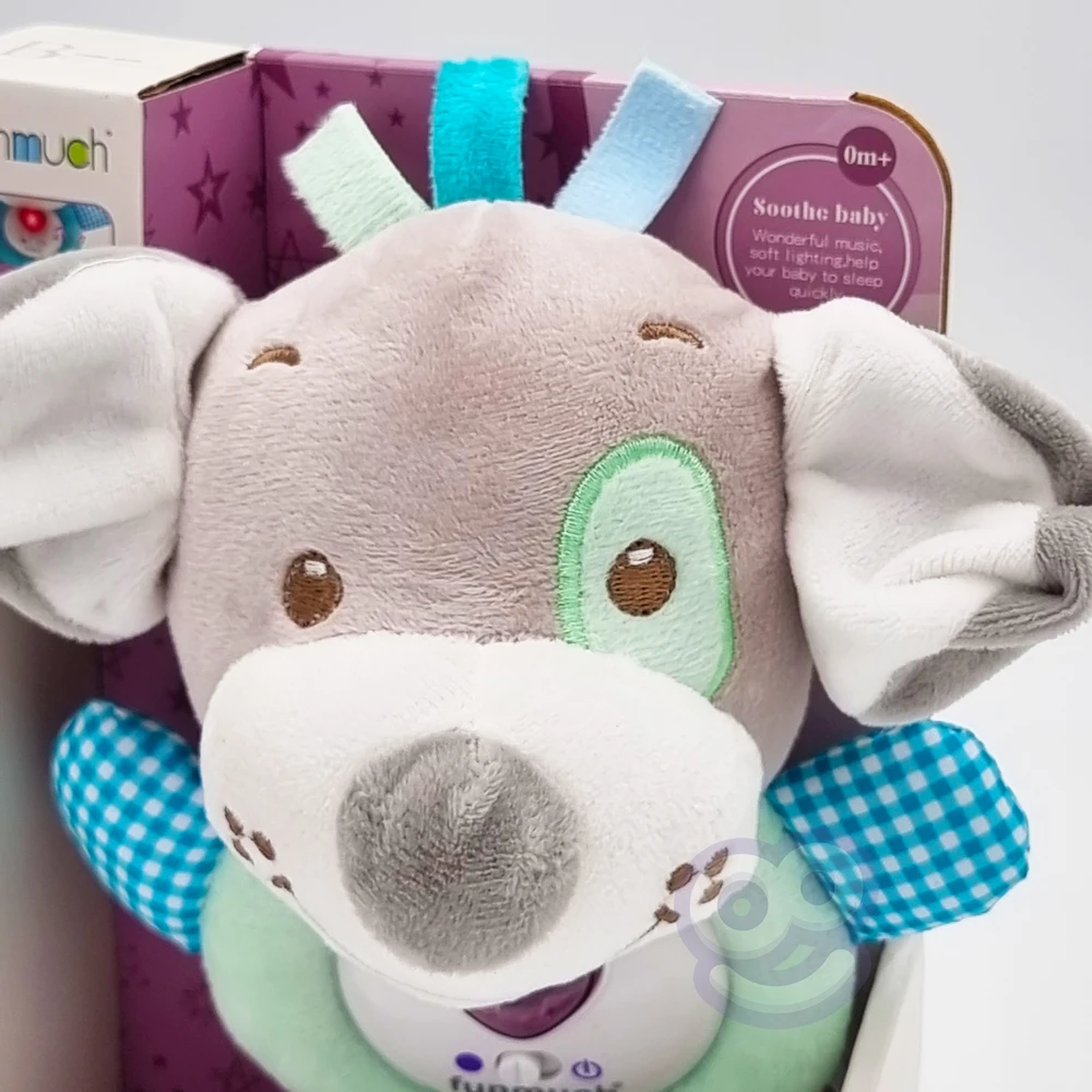 Woopie Baby WOOPIE Interaktyvi Pliušinė Lėlė - Šviesos ir Garso Pliušinis Šuo