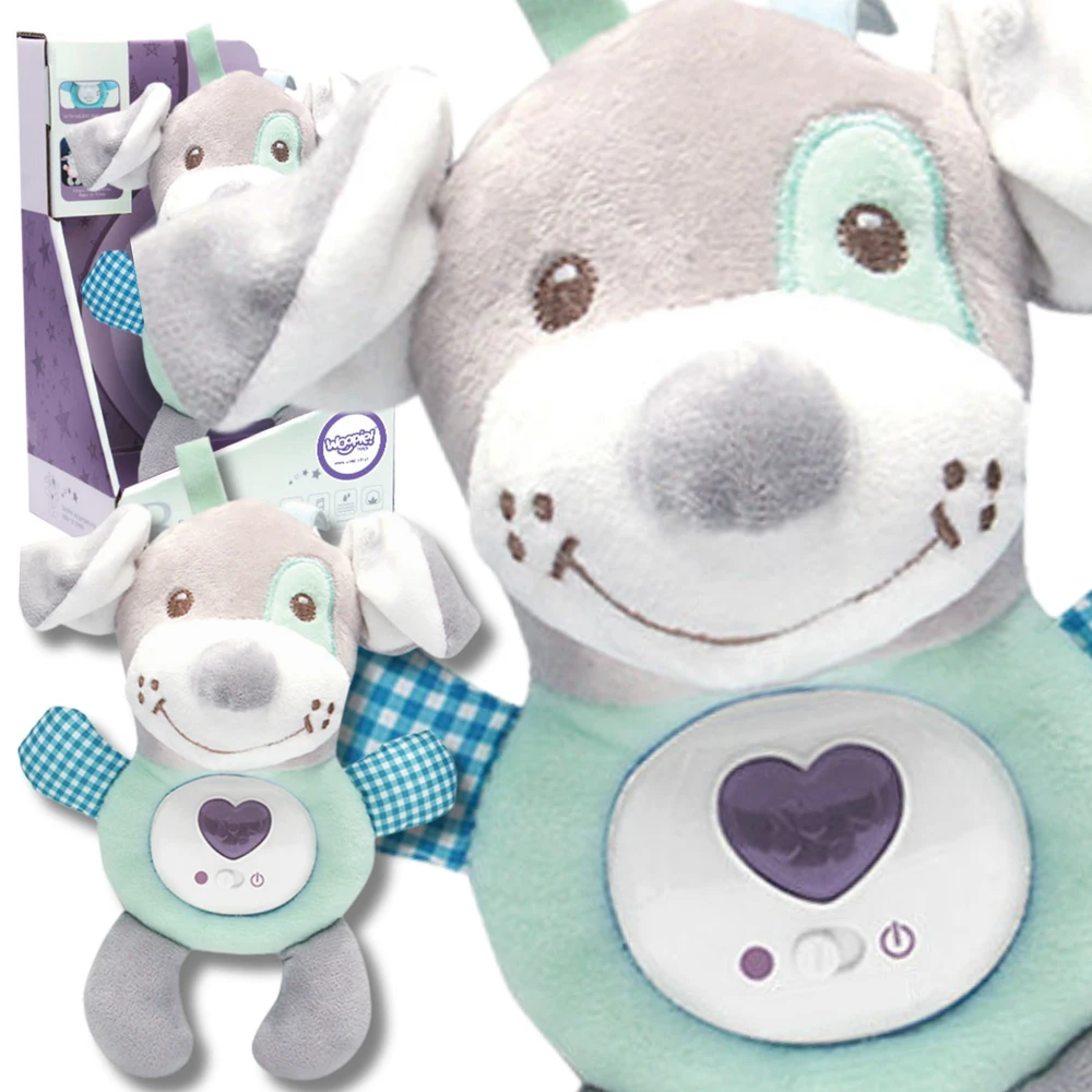 Woopie Baby WOOPIE Interaktyvi Pliušinė Lėlė - Šviesos ir Garso Pliušinis Šuo