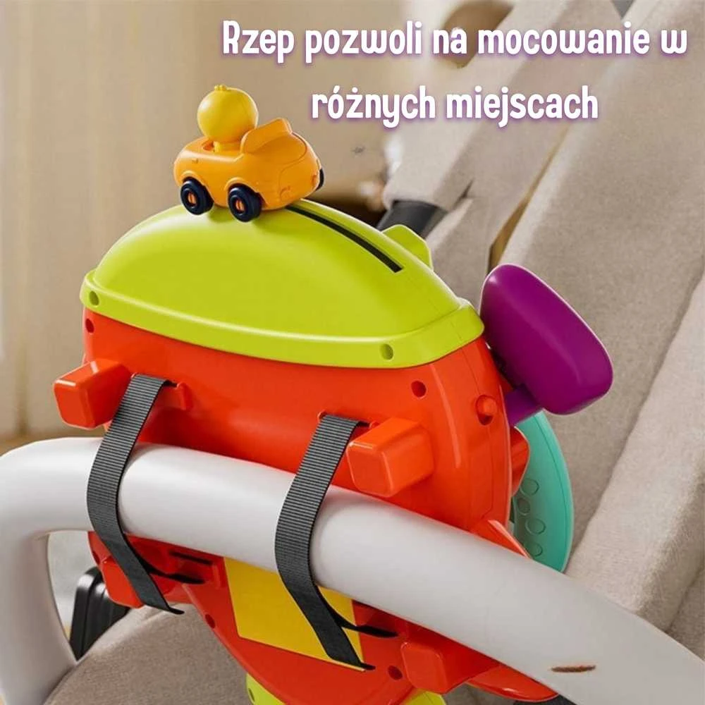 Woopie Baby Interaktyvus lėktuvas su vairu WOOPIE kūdikiams