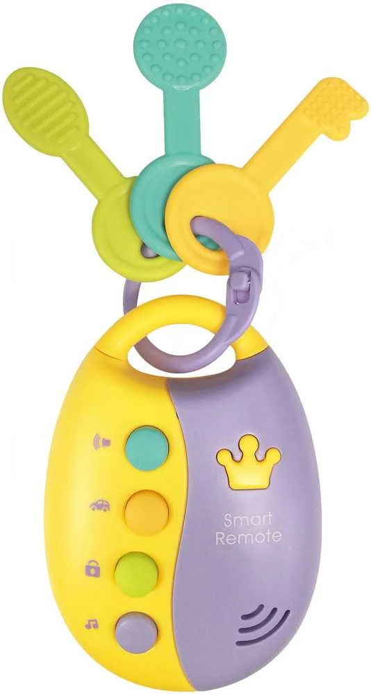 Woopie Baby WOOPIE Interaktyvūs Automobilių Klavišai su Pulteliu ir Kramtuku 2in1