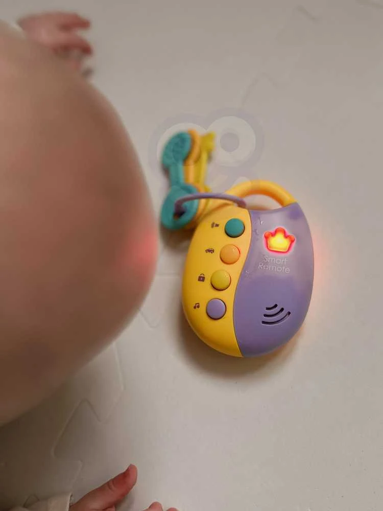 Woopie Baby WOOPIE Interaktyvūs Automobilių Klavišai su Pulteliu ir Kramtuku 2in1