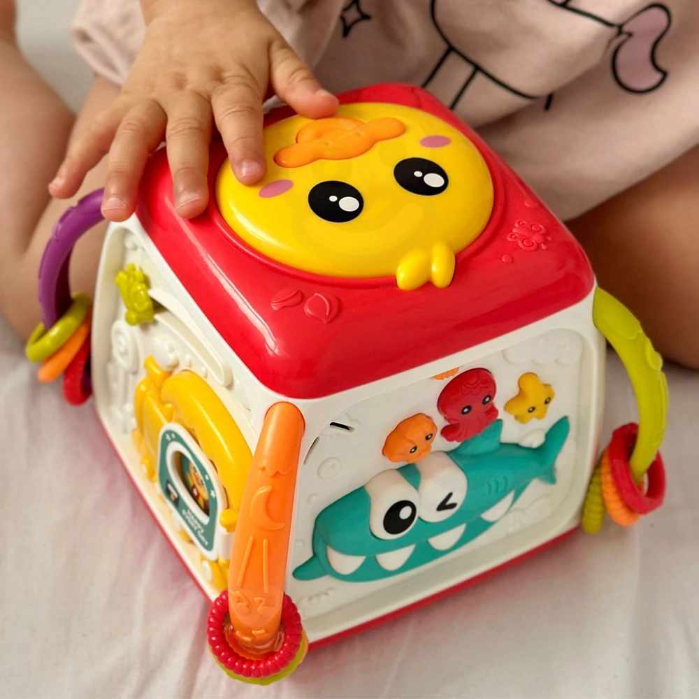 WOOPIE BABY interaktyvus daugiafunkcis edukacinis kubas 18 mėn.+