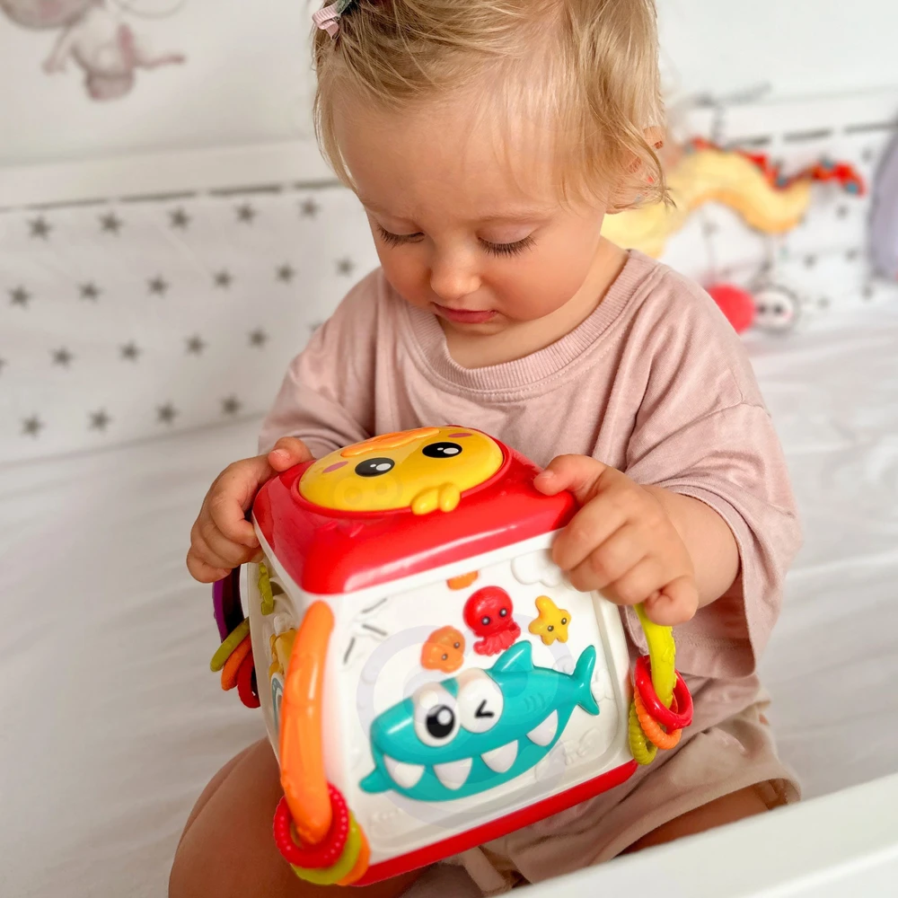 WOOPIE BABY interaktyvus daugiafunkcis edukacinis kubas 18 mėn.+