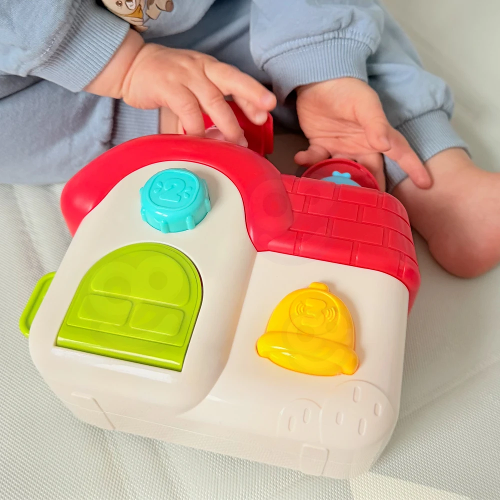 Woopie Baby WOOPIE interaktyvus iššokantis gyvūnų namelis