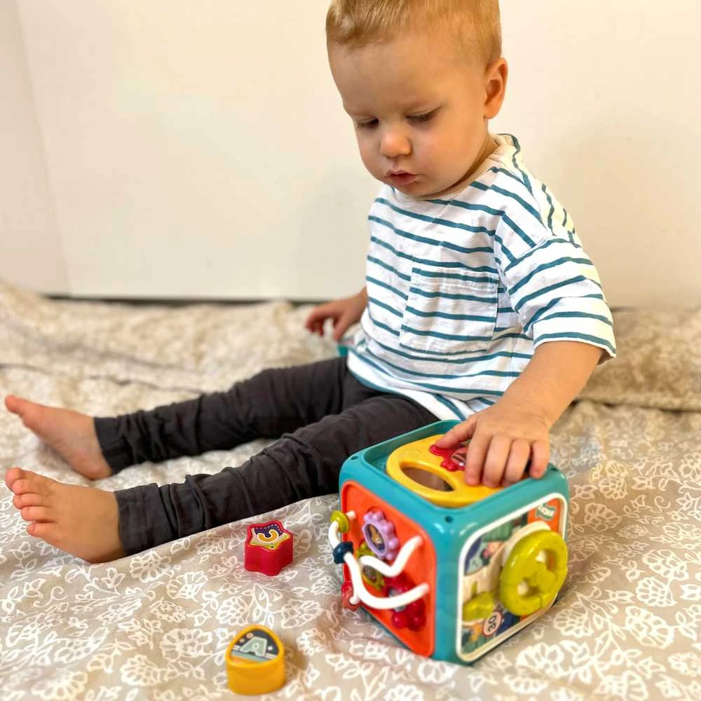 Woopie Baby WOOPIE 51565 Montessori edukacinis sensorinis kubas