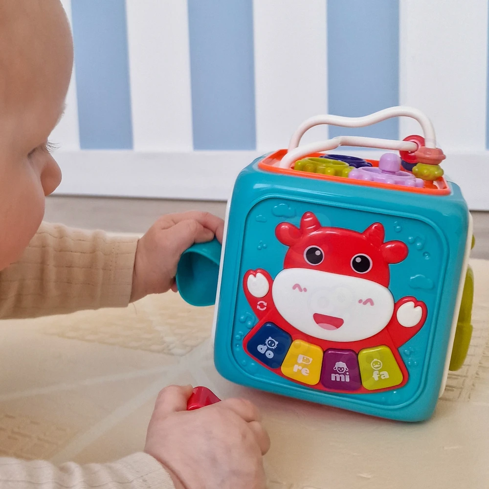 Woopie Baby WOOPIE 51565 Montessori edukacinis sensorinis kubas