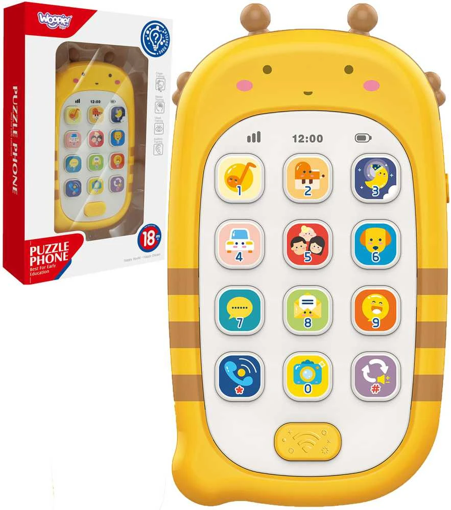 Woopie Baby WOOPIE Interaktyvus Telefonas su Garsais