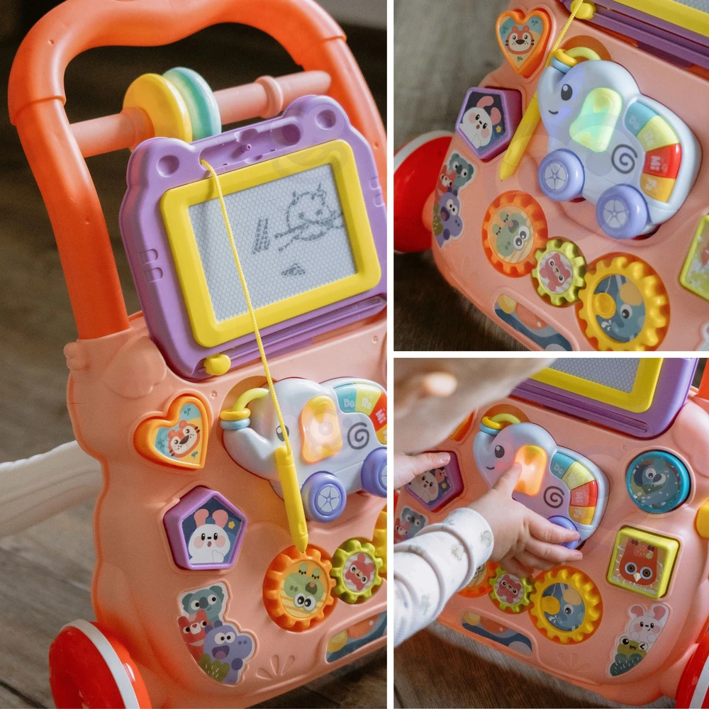 WOOPIE BABY Interactive Musical Walker + Scrapbook