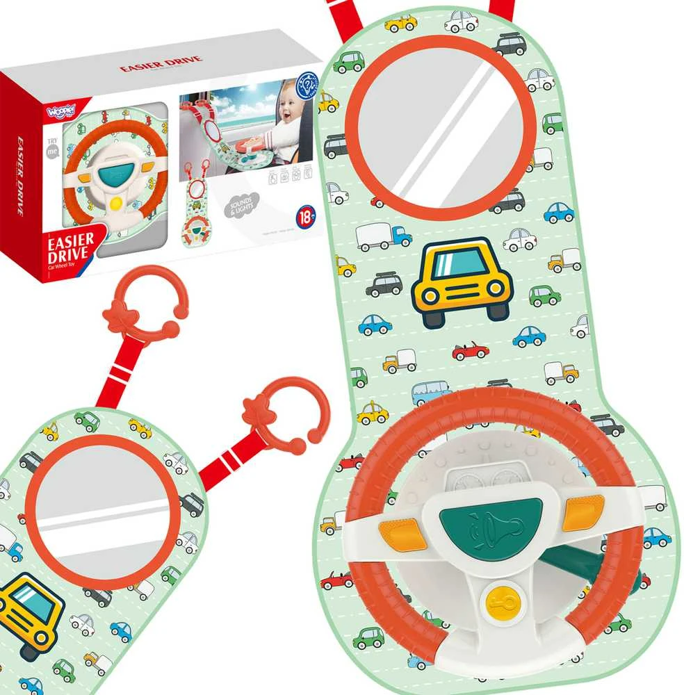 Woopie Baby WOOPIE Interaktyvi Vairo Žaislas Automobiliui su Garso Efektais